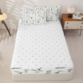 thumbnail image 4 of Homewish Watercolor Mallard Duck Zipper Queen Comforter Set with Fitted Sheet and 2 Pillowcases,Flying Wild Nature Zipper Bedding Set For Boys,Reversible,4pcs, 4 of 7