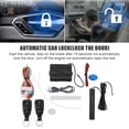 thumbnail image 3 of Passive Keyless Entry Car Alarm System, Push Button Remote Start Kit Reliable Convenient Intelligent  for 12V Fuel Vehicle, 3 of 7