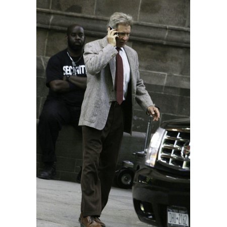 - Harrison Ford on the set of Indiana Jones at Yale University Connecticut Photo Print