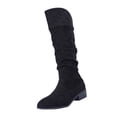 thumbnail image 2 of Willtoo Women Pointed Toe Block Heel Knee High Boots Comfort Low Heel Fashion Long Boots for Autumn Winter Daily Wear & Outdoor Activities, 2 of 6