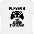thumbnail image 4 of Inktastic Player 3 Has Joined the Game Boys or Girls Toddler T-Shirt, 4 of 5