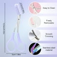 thumbnail image 6 of FACEGA Eyebrow Trimming Scissors,Eyebrow Scissors with Comb,Non-Slip Eyebrow Trimming Razor,Hair Removal Eyebrow Scissors Makeup Tool,Precision Eyebrow Trimming Scissors for Men Women, 6 of 7