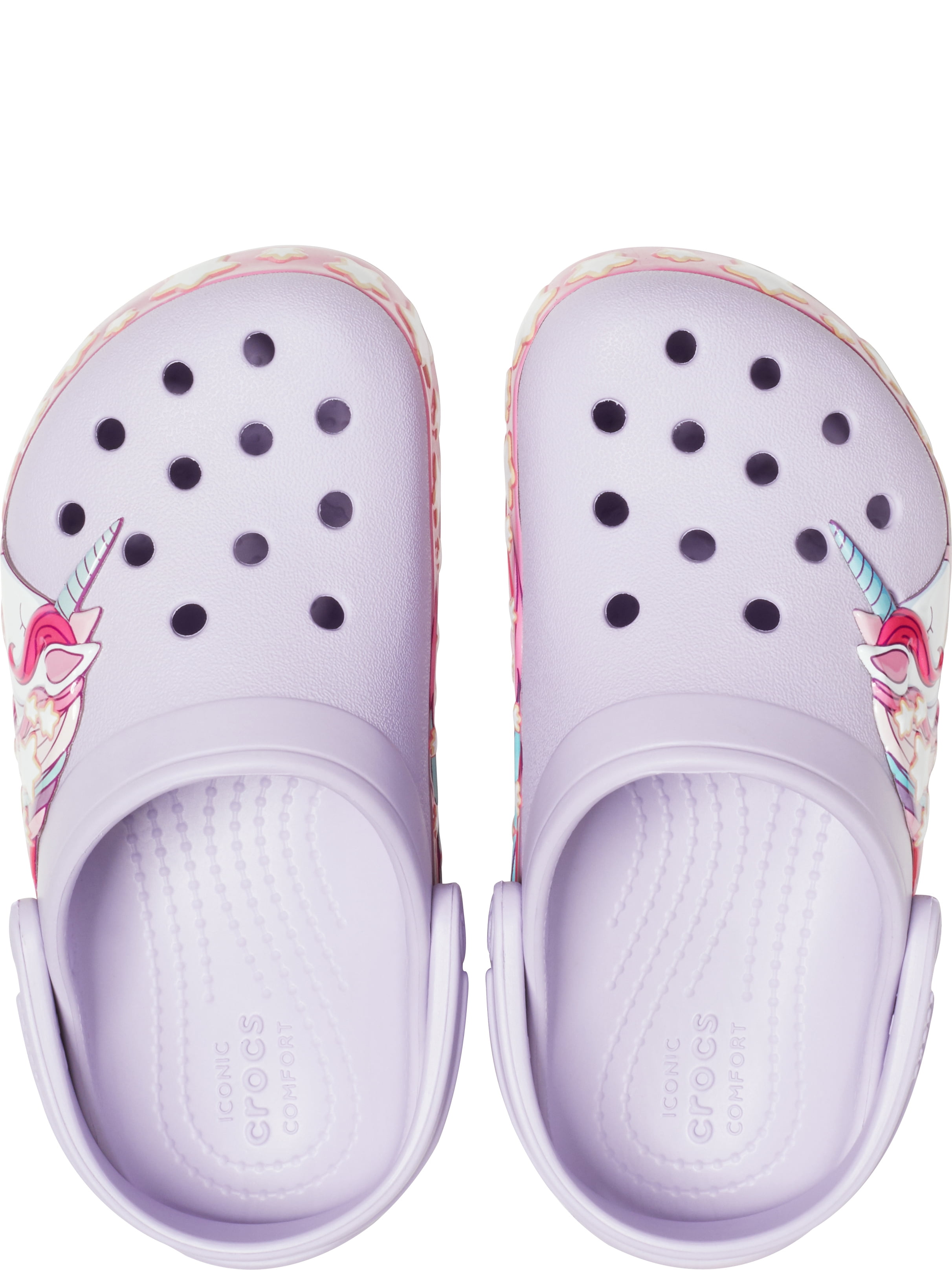 unicorn crocs size 11