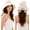 White, variant on Women's Bowknot Wide Brim Sun Protective Hat, Foldable UPF50+ Summer Beach Hat, Outdoor Travel