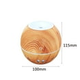 thumbnail image 2 of xjwjuw Aroma Diffuser Humidifier, 130ML Large Mist Aroma Diffuser with 7-Color LED Light, Auto Shut-Off & Quiet Operation, Microporous Filter for Clean Mist, for Bedroom, Home, Office Relaxation, 2 of 2