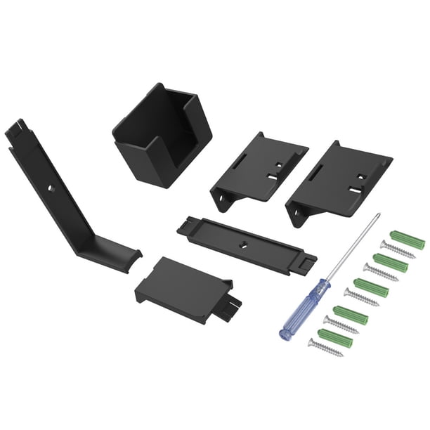 Seitruly Soporte de montaje en pared para controlador y auriculares Soporte de almacenamiento de control remoto para ONE Series X PS5 NS Switch Sistemas de cine en casa No.02