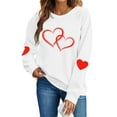 thumbnail image 3 of TaTaai Hoodies Shirts for Women Early Fall Long Sleeve Tops Vintage Graphic Outfits Tops Fashion Pullover Tees Gift, 3 of 9