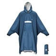 thumbnail image 1 of Poncho de lluvia ANYOO con capucha, impermeable y ligero para adultos, 1 of 7