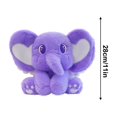 thumbnail image 3 of Elephant Stuffed Animals Soft Plush Toy for Baby Girls Boys,12" Soft Small Stuffed Elephant Huggable Gifts for Birthday, 3 of 5