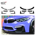 thumbnail image 2 of Parachoques delantero para automóvil BMW M3 M4 F80 F81 F82 F83, divisor de alerón, kit de carrocería divisor de labio de parachoques Canard de ABS, 2013 a 2018, 2 of 5