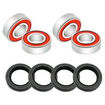 MATI Front Wheel Hub Bearings Seals for Honda Recon 250 TRX250 Rancher 350 2x4 TRX200
