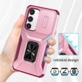 thumbnail image 4 of Funda para GANGXUN Samsung Galaxy S23 - Soporte metálico, Función magnética, Rosa, 4 of 5