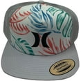 thumbnail image 2 of Hurley Men's Women's Unisex Mesh Trucker Snapback Bahama Gray White Baseball Cap One Size, 2 of 3