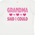 thumbnail image 4 of Inktastic Grandma Said I Could Funny Granddaughter Girls Toddler T-Shirt, 4 of 5