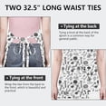 thumbnail image 6 of White Vegetable Pattern Apron-Garden Aprons for Women with Pockets-Cotton Linen Waterproof Kitchen Cooking Gardening Aprons Adjustable for Kitchen,Cooking,BBQ and Salon 33x27 Inch, 6 of 7
