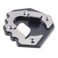 thumbnail image 1 of Accesorios para motocicletas, soporte de pata de cabra, soporte lateral, almohadilla de pie de extensión para 1200 Tiger1200 2022-(titanio), 1 of 2