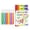 A, variant on DLMCUH 6Pcs Popcorn Pens Puffy 3D Bubble Puffy Pens DIY Art Craft Pens Heat Expandable Raised Texture Markers for Classroom Projects Classroom Art Activities