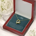 thumbnail image 4 of To My Nana Gift Necklace Grandma Necklace, Grandma Christmas Gift, Nana Necklace, Xmas Gift For Grandma - Forever Love Necklace - White Gold or Yellow Gold - Gift Box, 4 of 5