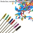 thumbnail image 2 of 50 Pcs/lot Aluminium Alloy Bicycle Cable End Caps Bike Brake Derailleur Shifter Housing Cable End Tips Crimps for Most Bikes, MTB,Mountain Bike, Multiple Color Choice, 2 of 8