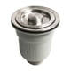 thumbnail image 1 of Tapón de fregadero de cocina Colador Tapón de fregadero Colador Filtro fácil de drenar Acero inoxidable 11 cm, 1 of 9