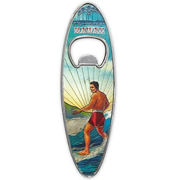 Island Heritage Magnetic Bottle Opener Surf Hawai'i