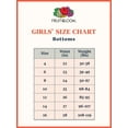 thumbnail image 3 of Fruit of the Loom Girls' Cotton Brief Underwear, 6 Pack, 3 of 3