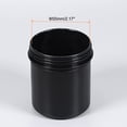 thumbnail image 3 of Uxcell Empty Plastic Paint Pail with Sealing Lid 0.04 Gallon Black 2 Pack, 3 of 6