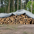 thumbnail image 3 of Heavy Duty Waterproof Tarp Tarpaulin 10' x 10' Canopy Tent Poly Tarp Cover 5 Sizes Thick UV Resistant Rip and Tear Proof, 3 of 10