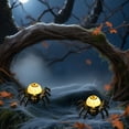 thumbnail image 4 of WSZZL Halloween LED Spider Night Light - Spooky Decorative Candle Lamp for Halloween Party, Home Decor, and Outdoor Decoration - Battery Operated Electric Candle with Red Eyeballs, 4 of 4