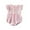 Pinks, variant on Baby Girls' Bodysuits Infant Baby Girls Summer Sleeveless Cute Breathable Solid Color Rompe New Casual Winter Jumpsuits Yellow 90