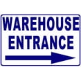 thumbnail image 1 of Warehouse Entrance Sign, 1 of 1
