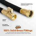 thumbnail image 5 of Flexi Hose® 100 ft Expandable Garden Hose with 8 Spray modes - No Kink or Tangle Hose, 5 of 6