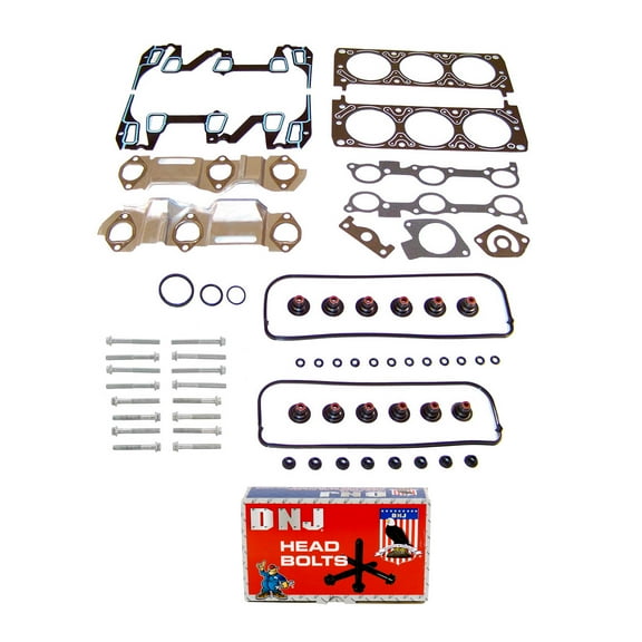 DNJ HGB31461 Cylinder Head Gasket Set Fits Cars & Trucks 96-96 Buick Chevrolet Pontiac 3.1L OHV 12V