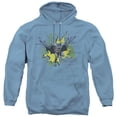 thumbnail image 1 of Batman City Splash Adult Pullover Hoodie Sweatshirt Carolina Blue, 1 of 1