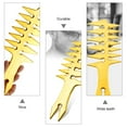 thumbnail image 3 of NUOLUX 1Pc Durable Golden Supplies Comb with Scalp Massage Feature for Men, 3 of 8