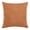 Brown, variant on Pemberly Row Contemporary 18" Suede Leather Throw Pillow in Brown