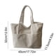 thumbnail image 3 of Bolsas de almacenamiento de pana, bolso de pana de gran capacidad, bolso de mano de color sólido, bolso de hombro elegante e informal para estudiantes y mujeres que viajan diariamente, bolso de mano a, 3 of 6