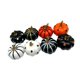 thumbnail image 2 of 8 piezas de calabaza artificial realista, mini centros de mesa de simulación de de espuma, calabaza falsa pequeña surtida, adecuada para Acció, 2 of 9