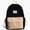 227#Black, variant on Cute Aesthetic Backpack Y2K Simple Solid Color Kawaii Backpacks Travel Laptop Backpack