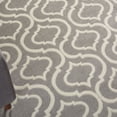 thumbnail image 4 of Nourison Jubilant 6' x 9' Grey Area Rug Moroccan Casual Trellis by Nourison, 4 of 11