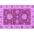 thumbnail image 1 of Ahgly Company Indoor Rectangle Oriental Purple Traditional Area Rugs, 2' x 3', 1 of 4