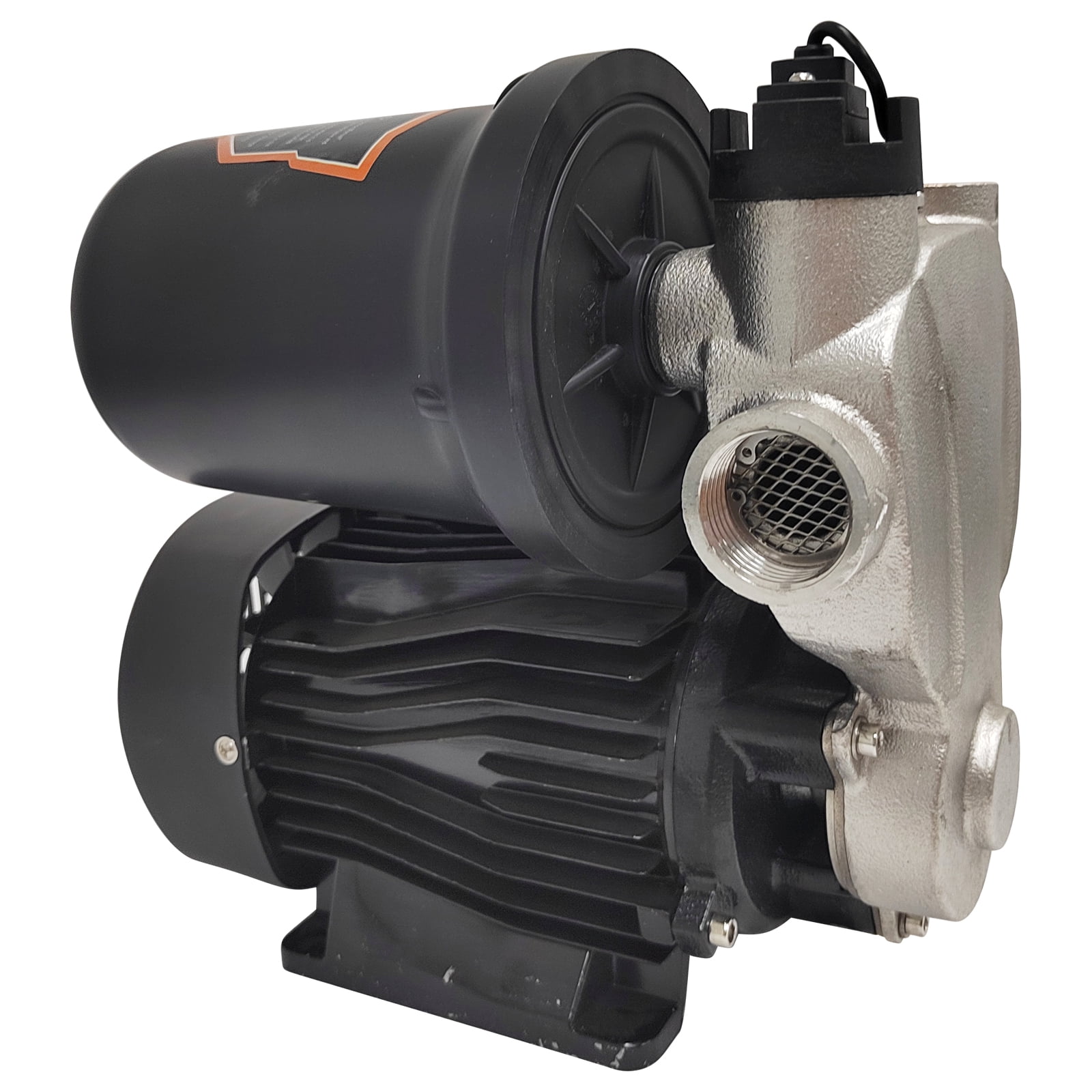 220V Automatic Booster Self Priming Pump Intelligent Water Pump Max Lift 115 Ft