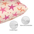 thumbnail image 3 of Fotbe Starfish Funda de Almohada Decorativa Estilo Occidental, Lujo en Algodón, Fundas para Almohadas King, Cojín Estampado para Decoración del Hogar-16"x24", 3 of 6