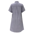 thumbnail image 2 of GEORGE G VESTIDO MC CAMISERO RAYAS AZUL, 2 of 4