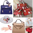 thumbnail image 3 of Bufanda para bolso, bufanda para bolso, bufanda de moda, envoltura para asa, cinta para el asa del bolso, envolturas, diadema, bufanda de seda para bolso, bolsos, 3 of 4