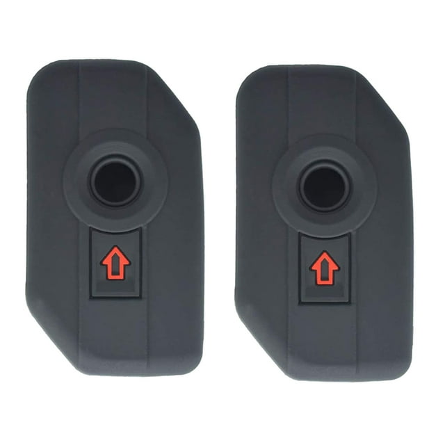fastboy 2pcs Silicone Remote Cover Portable Car Key Case Keyless Starter Shell Shockproof Keys Covers for Auto Accessories