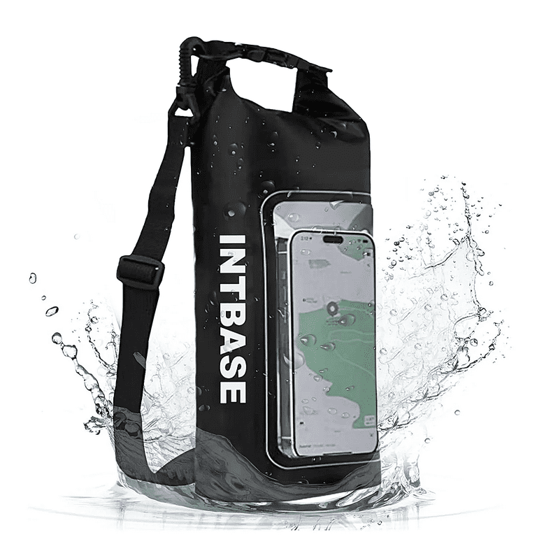 1PC Floating Waterproof Dry Bag 2L Built In Phone Pouch for Kayaking Rafting Boating Swimming Camping Hiking Beach Fishing