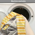 thumbnail image 2 of Argyle Dog Crate Cover, Monochrome Style Retro Pattern with Rhombuses, Easy to Use Pet Kennel Cover Small Dogs Puppies Kittens, 7 Sizes, Mustard Dark Peach, by Ambesonne, 2 of 6