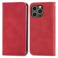 thumbnail image 2 of Case for iPhone 14 Pro Max, Classic Business Premium PU Leather Cover TPU Bumper with Card Holder Kickstand Magnetic Adsorption Flip Wallet Case Cover for iPhone 14 Pro Max 6.7" 2022,Red, 2 of 5