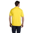 thumbnail image 2 of Hanes 5.2 oz. 50/50 ComfortBlend EcoSmart Jersey Knit Men Polo Yellow X-Large, 2 of 3